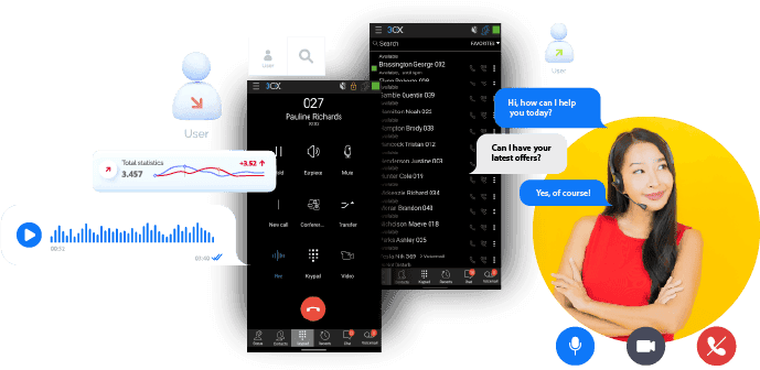CallaCloud 3CX softphone
